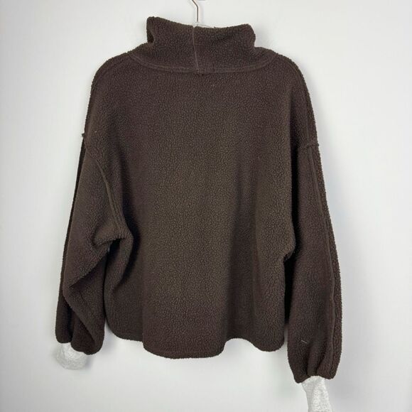 FREE PEOPLE | WE THE FREE Elk Mountain Pullover Espresso Brown Women’s Size S - Picture 12 of 12